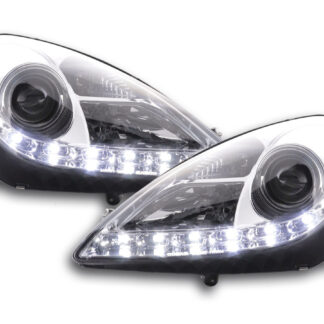 Phare Daylight LED DRL look Mercedes SLK 171 04-11 chrome -