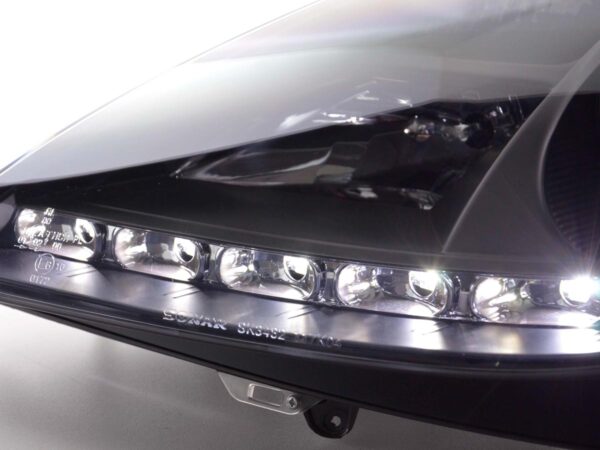 Phare Daylight LED DRL look Mercedes SLK 171 04-11 noir - – Image 6