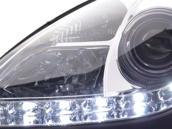 Phare Daylight LED feux de jour Mercedes SLK R171 chrome - – Image 6