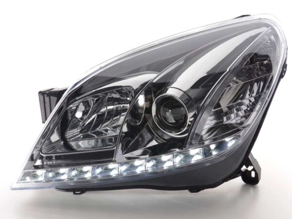 Phare Daylight LED feux de jour Opel Astra H 2004-2009 chrome - – Image 3