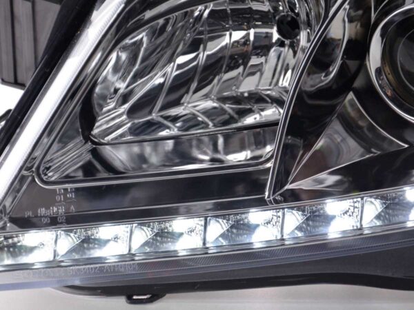 Phare Daylight LED feux de jour Opel Astra H 2004-2009 chrome - – Image 7