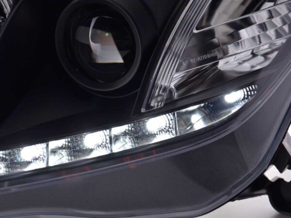 Phare Daylight LED feux de jour Opel Astra H 2004-2009 noir - – Image 5