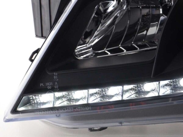 Phare Daylight LED feux de jour Opel Astra H 2004-2009 noir - – Image 6