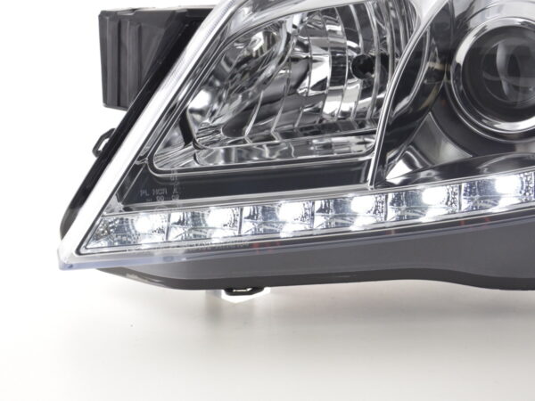 Phare Daylight LED Feu diurne Opel Astra H 04-09 chrome - – Image 4
