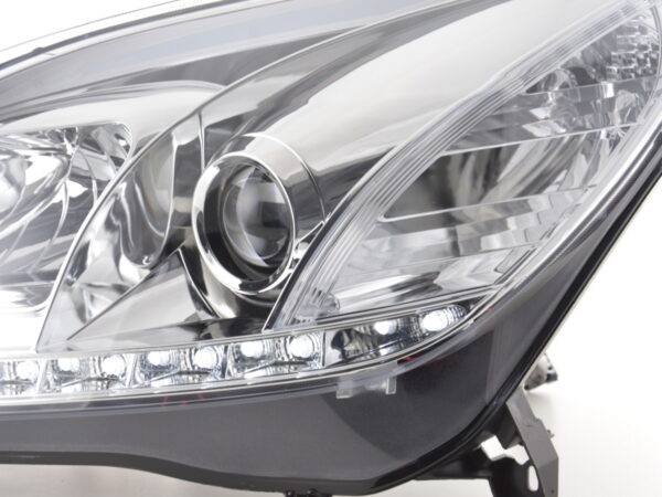 Phare Daylight LED Feu diurne Opel Astra H 04-09 chrome - – Image 5