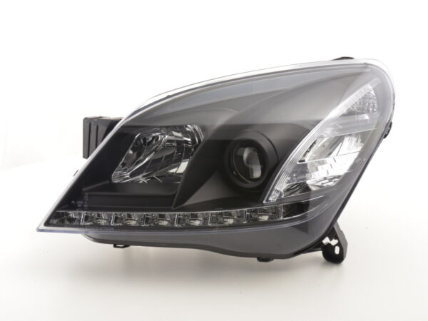 Phare Daylight LED feux de jour Opel Astra H 04-09 noir - – Image 3