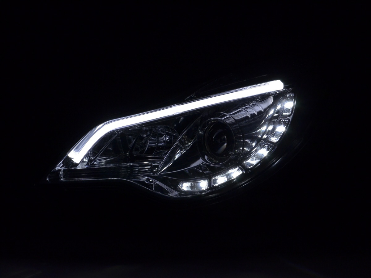 Phare Daylight LED feux de jour Opel Corsa D à partir de 2011 chrome - – Image 2
