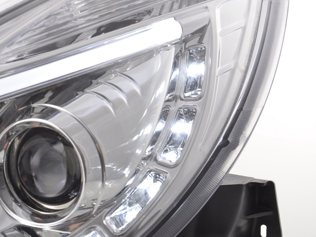 Phare Daylight LED feux de jour Opel Corsa D à partir de 2011 chrome - – Image 4