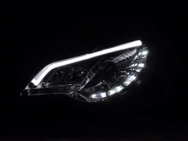 Phare Daylight LED Feux de jour à LED Opel Corsa D à partir de 2011 chromé pour conduite à droite - – Image 2