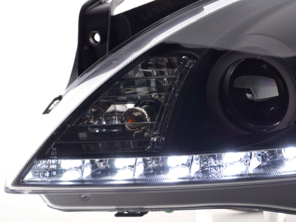 Phare Daylight LED Feux de jour LED Opel Corsa C 01-06 noir - – Image 6