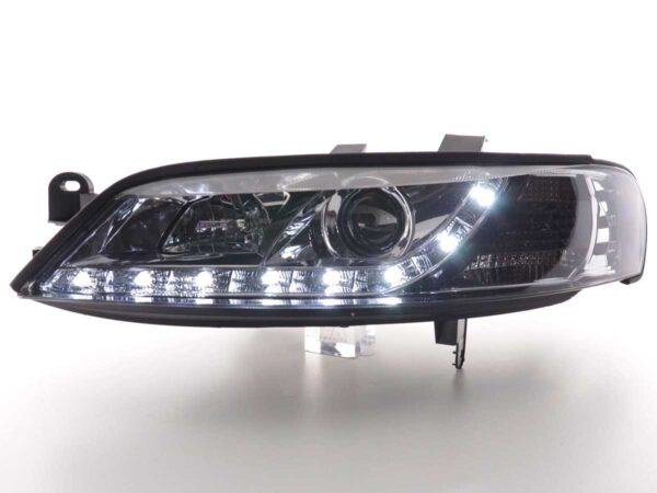 Phare Daylight LED feux de jour Opel Vectra B 99-02 chrome - – Image 2