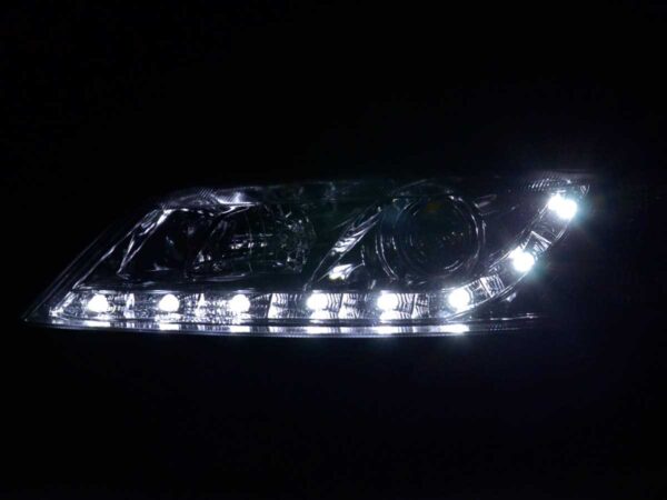Phare Daylight LED feux de jour Opel Vectra B 99-02 chrome - – Image 3