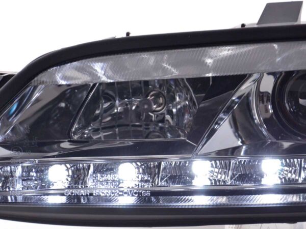 Phare Daylight LED feux de jour Opel Vectra B 99-02 chrome - – Image 6