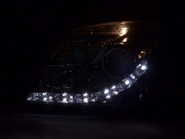 Phare Daylight LED DRL look Opel Vectra C 02-05 chrome - – Image 3