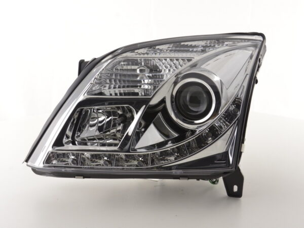Phare Daylight LED DRL look Opel Vectra C 02-05 chrome - – Image 4
