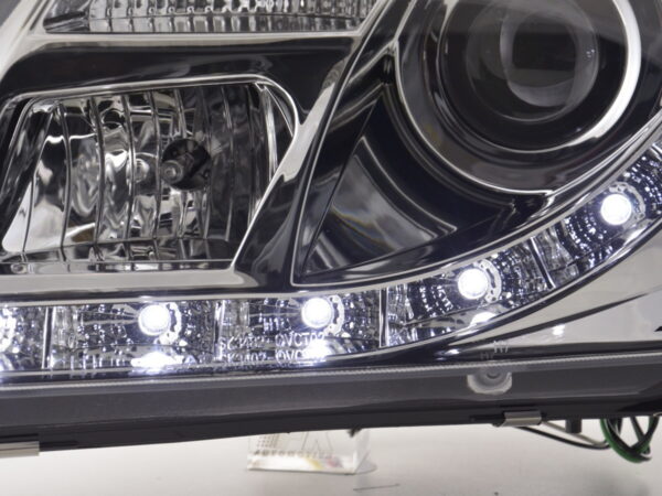Phare Daylight LED DRL look Opel Vectra C 02-05 chrome - – Image 6