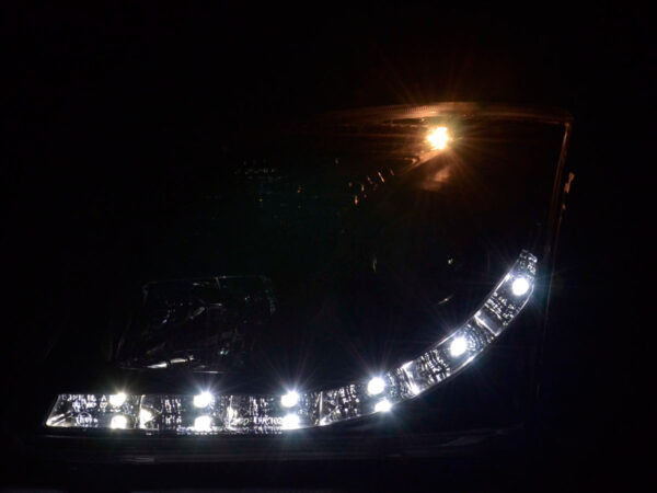 Phare Daylight LED DRL look Opel Vectra C 02-05 noir - – Image 3