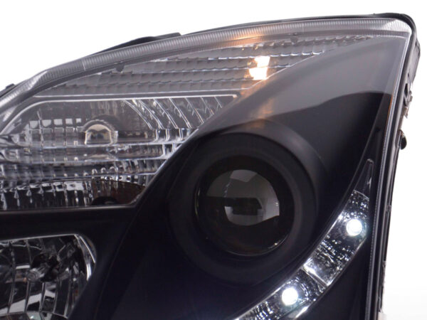 Phare Daylight LED DRL look Opel Vectra C 02-05 noir - – Image 5