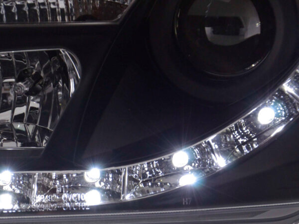Phare Daylight LED DRL look Opel Vectra C 02-05 noir - – Image 6