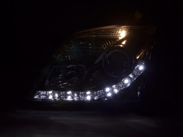 Phare Daylight à LED DRL look Opel Vectra C 02-05 chromé pour conduite à droite - – Image 2