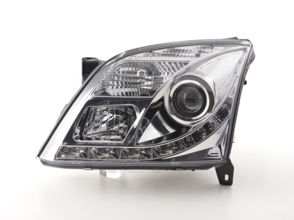 Phare Daylight à LED DRL look Opel Vectra C 02-05 chromé pour conduite à droite - – Image 3