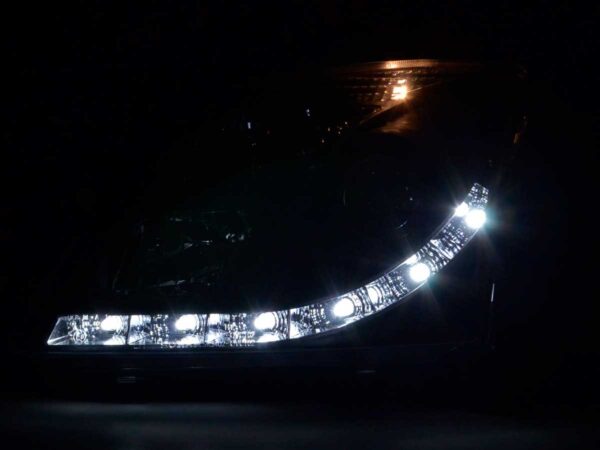 Phare Daylight LED feux de jour Opel Vectra C 2002-2005 noir - – Image 3