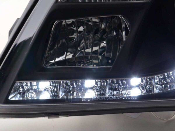Phare Daylight LED feux de jour Opel Vectra C 2002-2005 noir - – Image 5