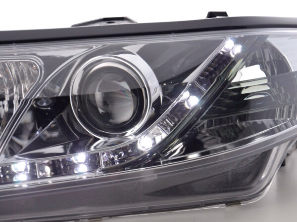 Phare Daylight LED DRL look Renault Laguna (type G) 01-05 chrome - – Image 6
