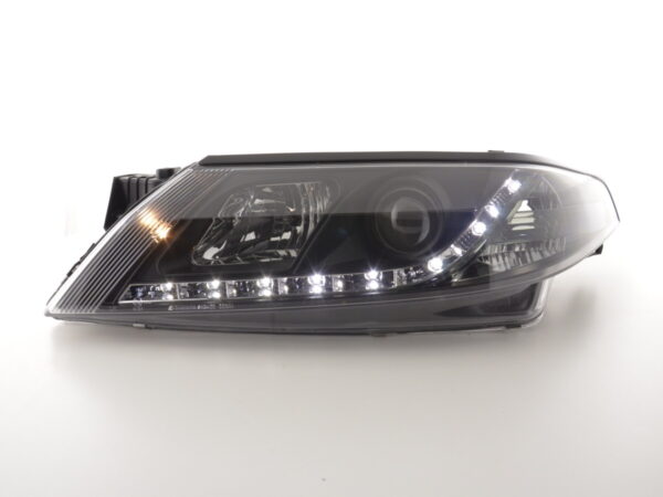 Phare Daylight LED DRL look Renault Laguna (type G) 01-05 noir - – Image 2