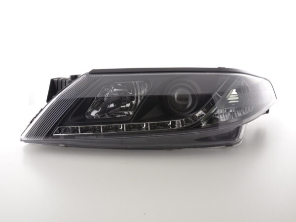 Phare Daylight LED DRL look Renault Laguna (type G) 01-05 noir - – Image 4