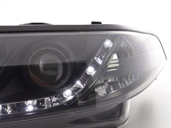 Phare Daylight LED DRL look Renault Laguna (type G) 01-05 noir - – Image 6