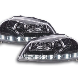 Phares Daylight LED Feux de jour LED Seat Ibiza 3 6L 02-08 chrome -