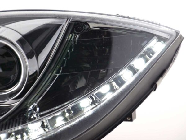 Phares Daylight LED feux de jour Seat Leon 1P 09- chromés - – Image 5