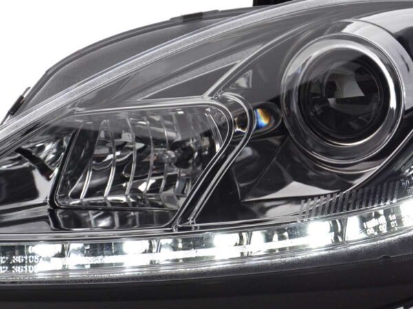 Phares Daylight LED feux de jour Seat Leon 1P 09- chromés - – Image 6