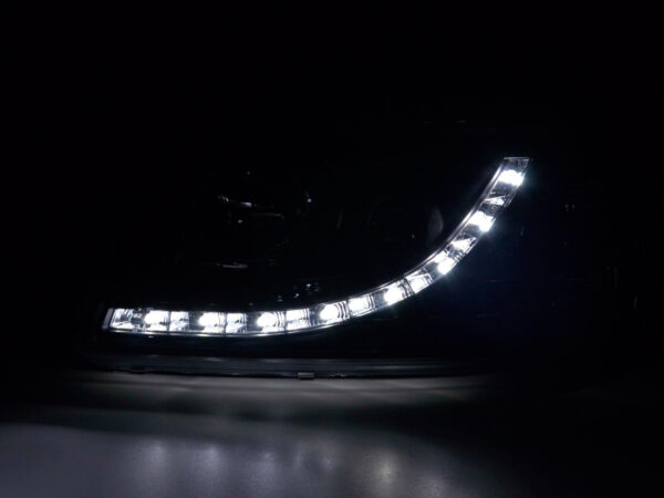 Phares Daylight LED feux de jour VW Bus T5 03-09 noir - – Image 3