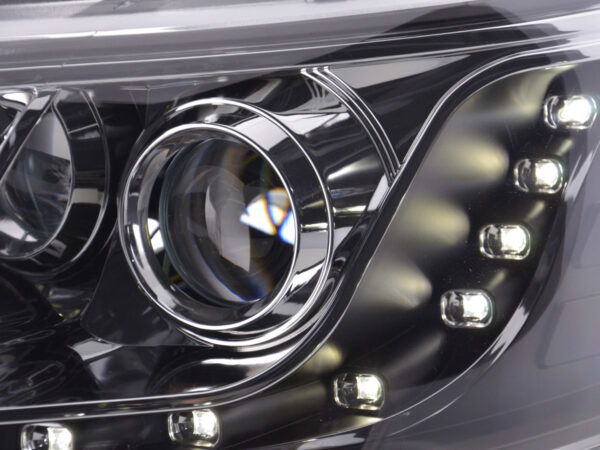 Phares Daylight LED feux de jour VW Bus T5 à partir de 2010 noir - – Image 5