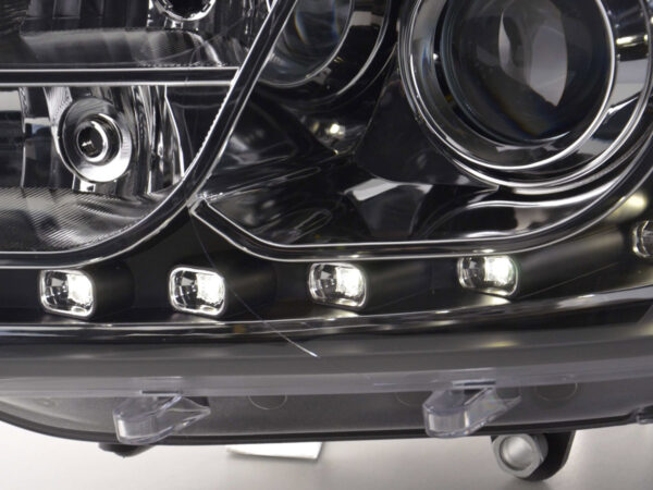Phares Daylight LED feux de jour VW Bus T5 à partir de 2010 noir - – Image 6