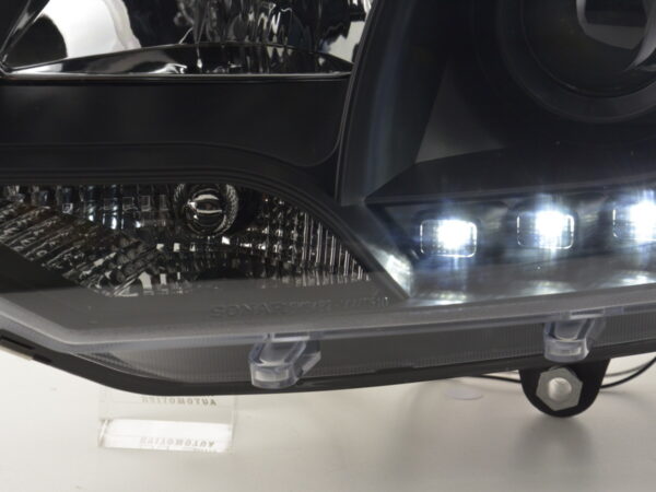 Phare Daylight LED feux de jour VW Bus T5 à partir de 2009 noir - – Image 6