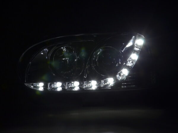 Phare Daylight LED feux de jour VW Golf 3 91-97 chrome pour conduite à droite - – Image 2