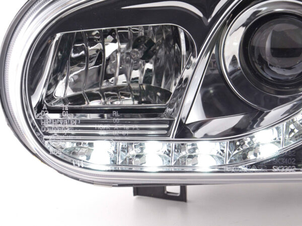 Phares Daylight LED Feux de jour LED VW Golf 4 97-03 chrome - – Image 5