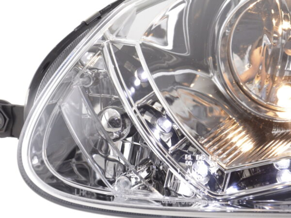 Phare Daylight à LED DRL look VW Golf 5 type 1K 03-08 chromé pour conduite à droite - – Image 4