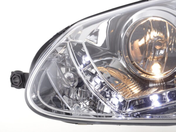 Phare Daylight à LED DRL look VW Golf 5 type 1K 03-08 chromé pour conduite à droite - – Image 4