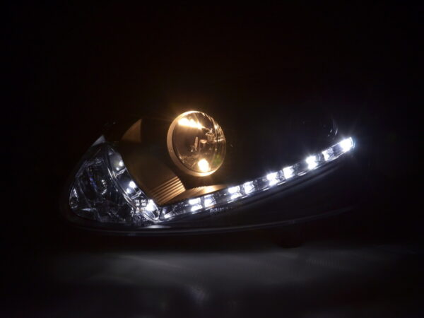 Phare Daylight LED feux diurnes VW Golf 5 type 1K 03-08 noir pour conduite à droite - – Image 2