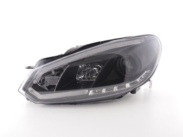 Phare Daylight LED feux de jour VW Golf 6 08-12 noir - – Image 3