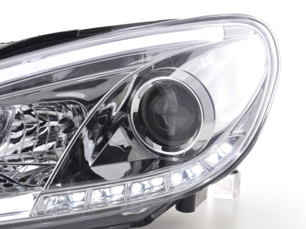 Phares Daylight LED feux de jour VW Golf 6 08-12 chrome - – Image 5