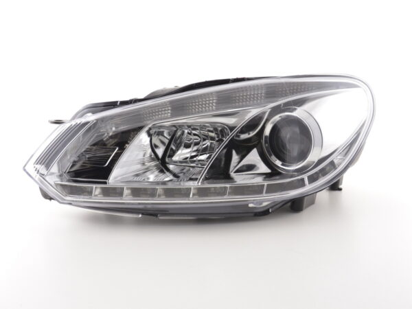 Phare Daylight LED Feux de jour LED VW Golf 6 type 1K 08- chrome pour conduite à droite - – Image 3