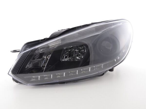 Phare Daylight LED feux diurnes VW Golf 6 type 1K 08- noir pour conduite à droite - – Image 3