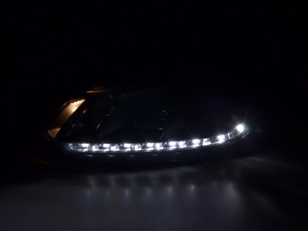 Phare Daylight LED feux diurnes VW Golf 6 type 1K 08- noir pour conduite à droite - – Image 2