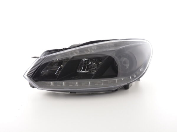 Phare Daylight LED feux diurnes VW Golf 6 type 1K 08- noir pour conduite à droite - – Image 3
