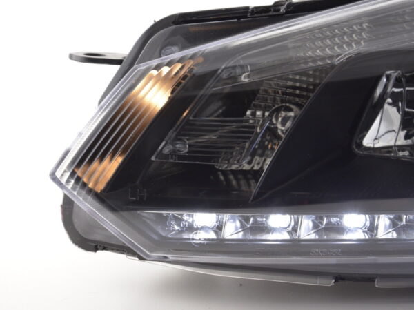 Phare Daylight LED feux diurnes VW Golf 6 type 1K 08- noir pour conduite à droite - – Image 4